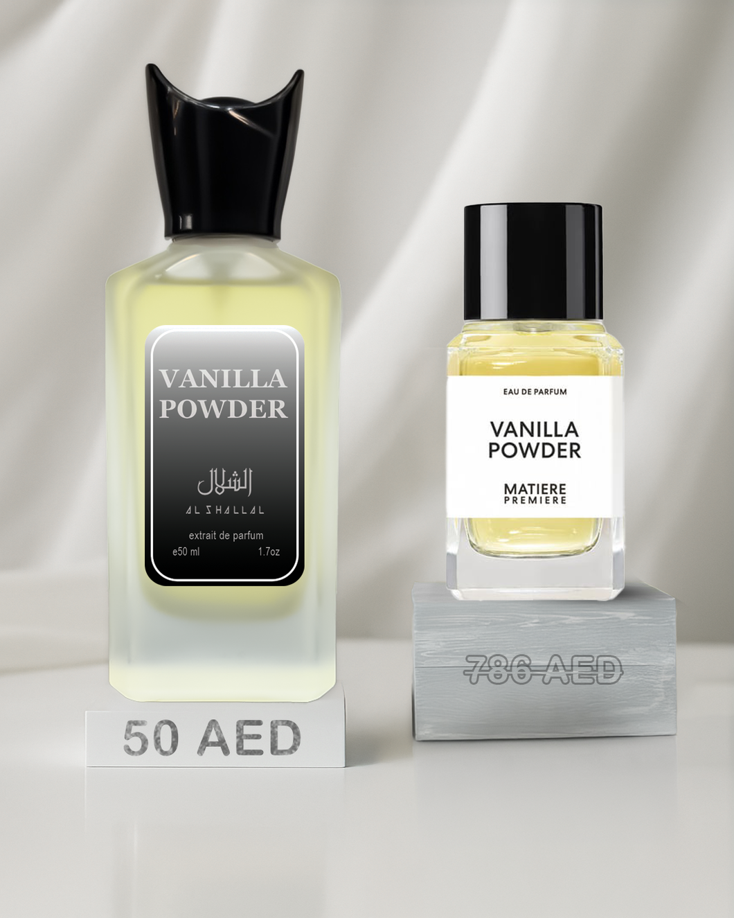 Vanilla powder